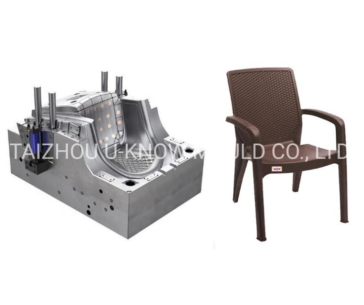 Customized Furniture Mould Plastic Arm Chair Injection Mold