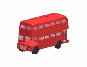 1: 10 Scaled Down Prototype New Industrial Design Bus Model