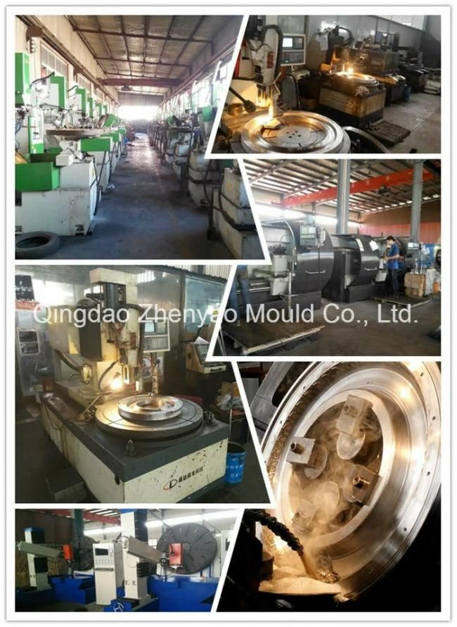 Pneumatic Industrial Forklift Solid Tire Mold Manufacture