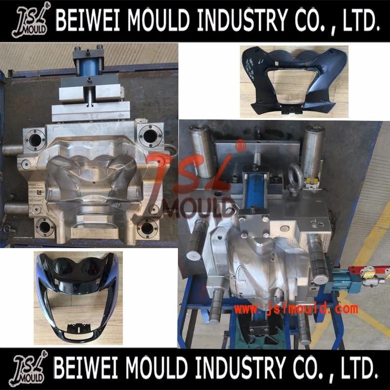 Taizhou Mold Factory Customized Injection Plastic Two Wheeler Motor Bike Front Cover Mould