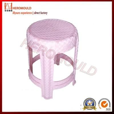 New Design Injection Stool Mould with Rattan Design From Heromould