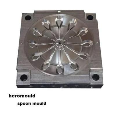 Plastic Injection Molds Plastic Household Spoon Injection Moulds Plastic Disposable Spoon ...