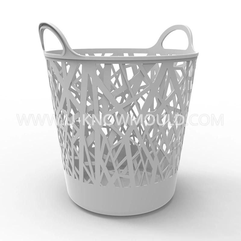 Injecton Mold Manufacturer for Plastic Laundry Basket Mold