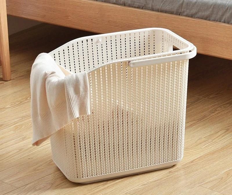 Plastic Dirty Cloths Basket Injection Mould Plastic Landury Basket Mold