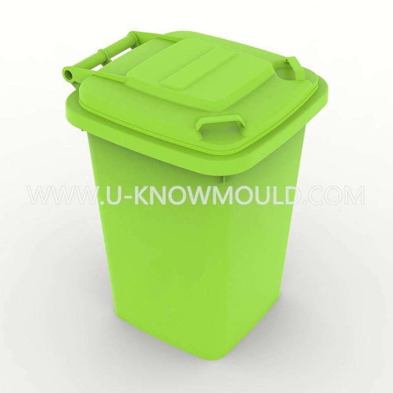 Green 240L Dustbin Plastic Garbage Mould Trash Can Mold