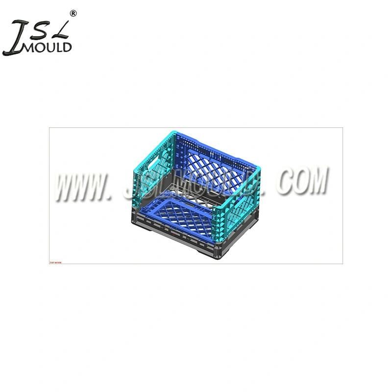 26 Qt Injection Plastic Folding Crate Mould
