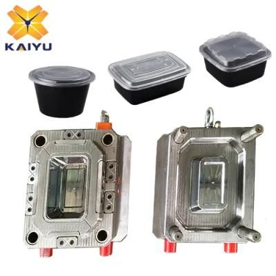 Food Take out Box Mould Thin Wall Box Plastic Injection Mould