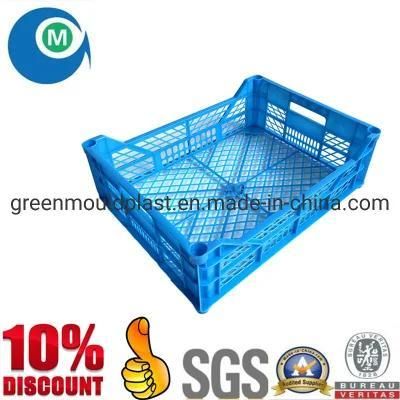 OEM High Quality Injection Plastic Vegetable &amp; Fruit Crate Mold Factory