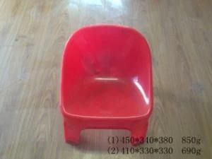 Used Mould Old Mouldpractical Children Chair -Red