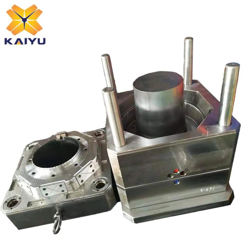 10L 20L Plastic Water Paint Bucket Injection Mould with Handle and Cover