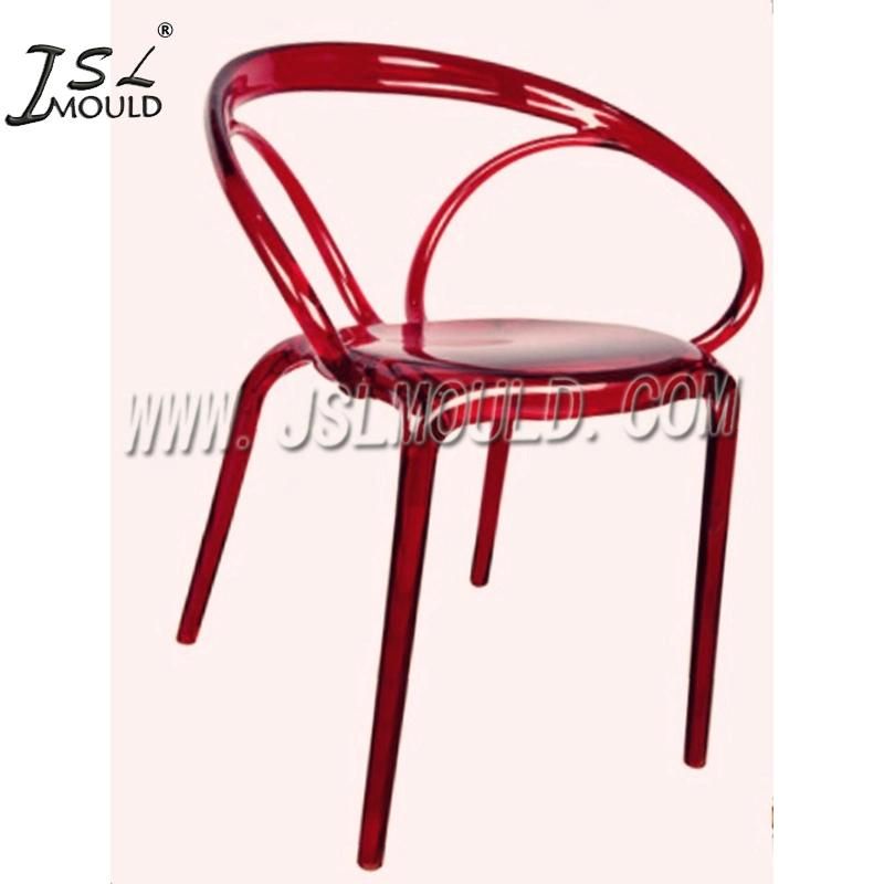 Injection Plastic PC Transparent Ghost Chair Mould