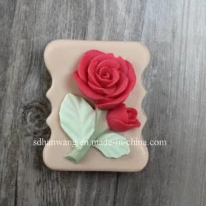 R0907 Rose Silicone Soap Mold for Valentine's Day