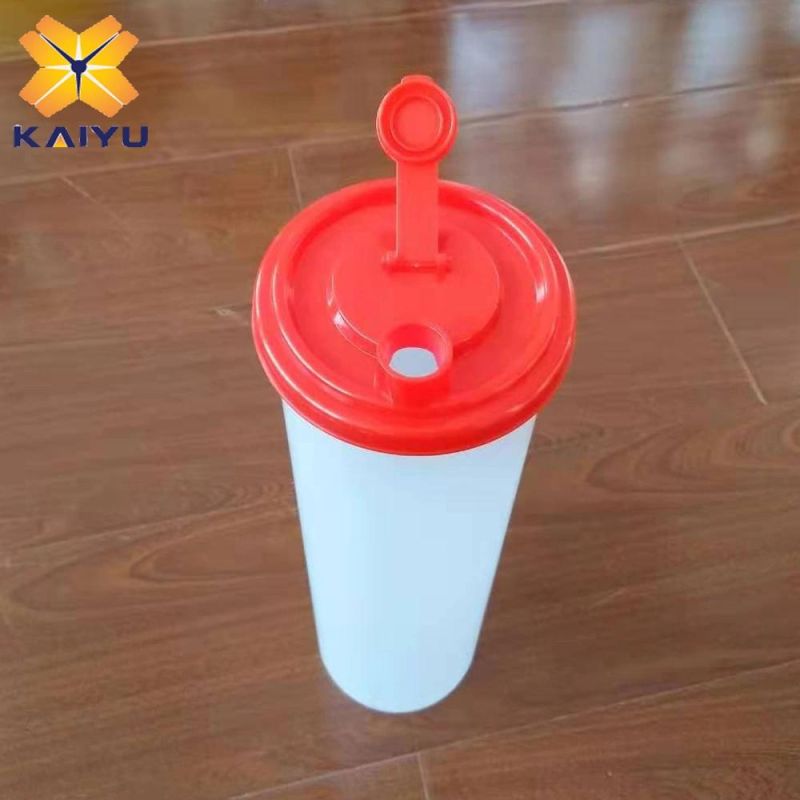 4 Cavity Water Cup Mould Plastic Cup Injection Mold with Lid