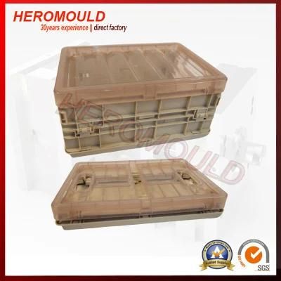 Plastic Folding Storage Crate Mould From Heromould
