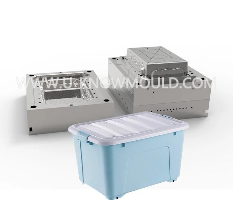 Storage Box Mould with Lid & Handle Plastic Household Mold Supplier