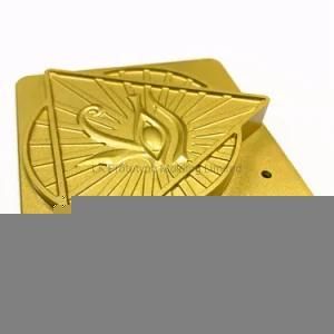 Customized High - Grade Brass Counterweight Block CNC Machining