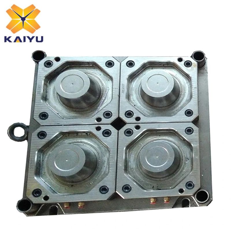 4- Cavity High Quality Plastic Injection Thin-Wall Food Container Molding