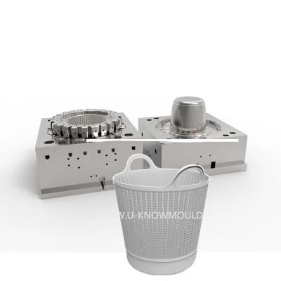 Injecton Mold Manufacturer for Plastic Laundry Basket Mold