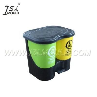 Plastic Double Waste Recycling Bin Injection Mold