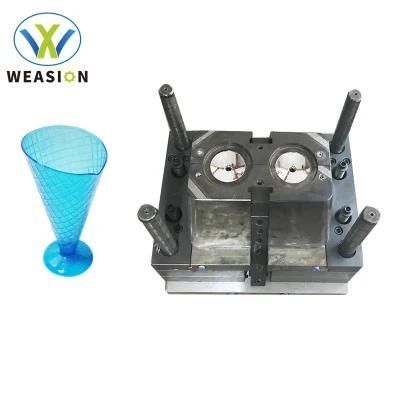 Newly Design Factory Customized Plastic Injection Wine Cup Mould
