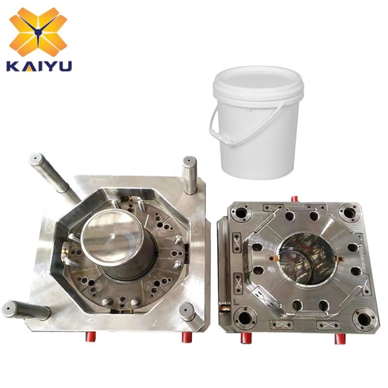 20L High Quality Bucket Mould Manufacturer Plastic Paint Pail Injection Mould