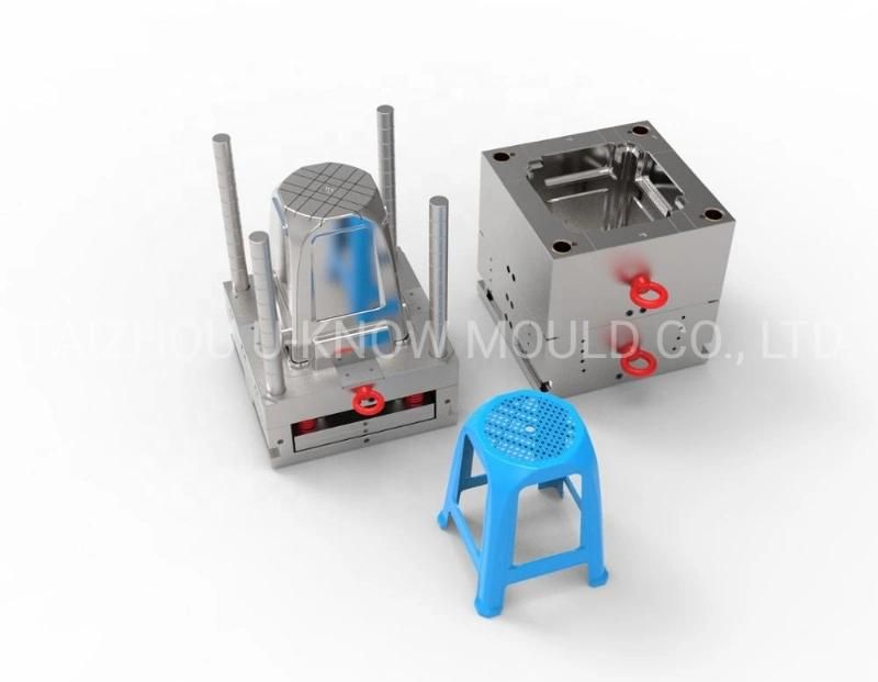 Plastic Stackable Stool Mould Plastic Round Stool Injection Mold