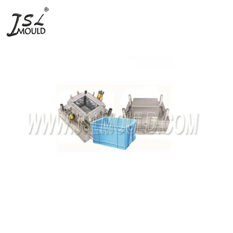 Injection Mold for Plastic Stack and Nest Bin