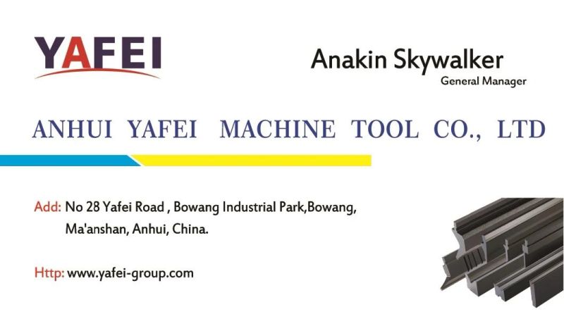 Press Brake Tooling Suppliers From Yafei
