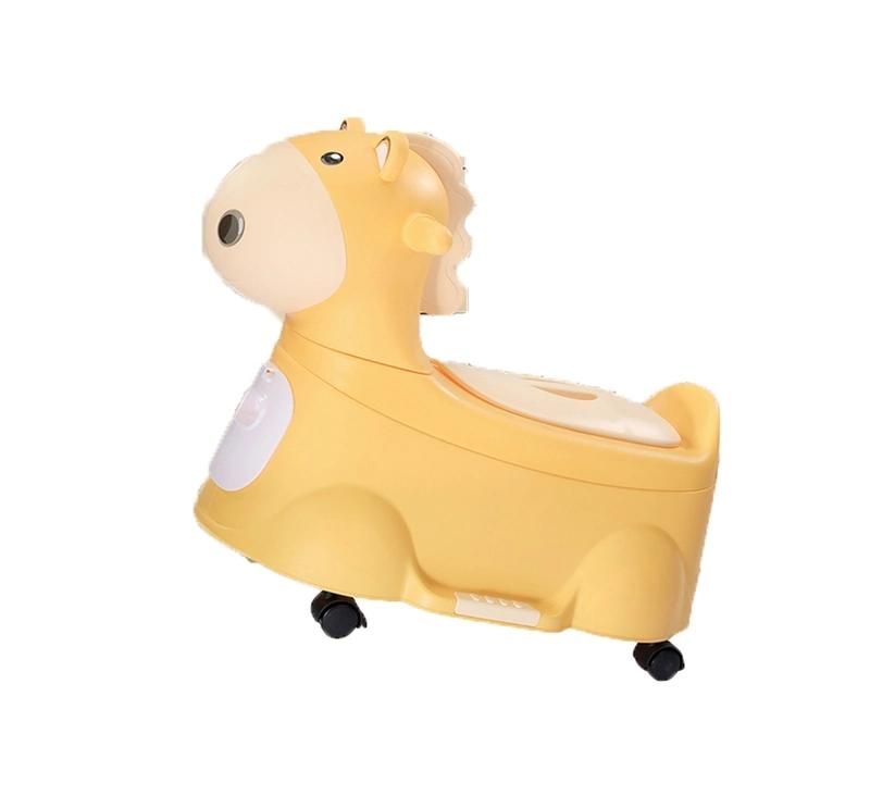 Cute Cartoon Infant Kids Closestool PU Potty Injection Mould