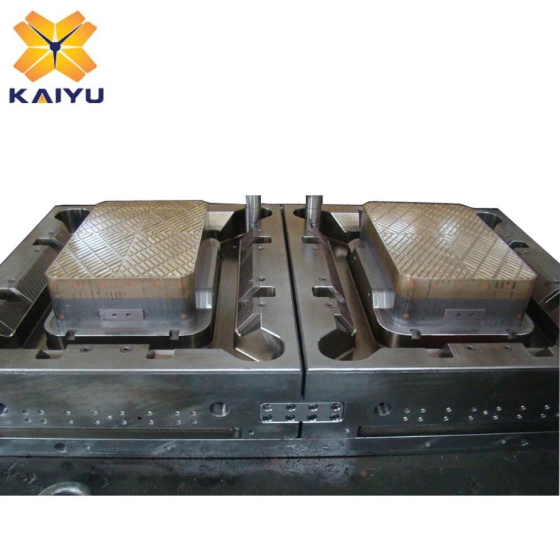 Customiaed Different Size Plastic Basket Mould 2 Cavity Crate Mold