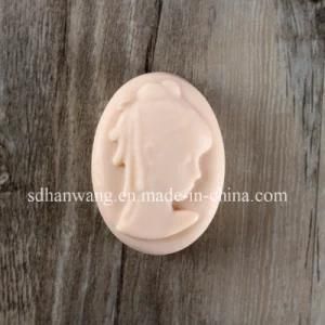 R0161 Girl Shape Oval Food Grade DIY Chocolate Soap Custom Making Silicone Mould