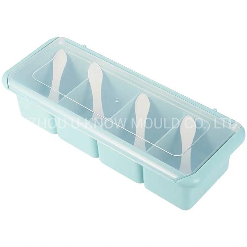 Plastic Household Seasoning Box Injection Mould Plastic Kitchen Mold