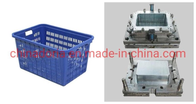 Cool Runner Ready New Low Height Crate Plastic Injection Mould