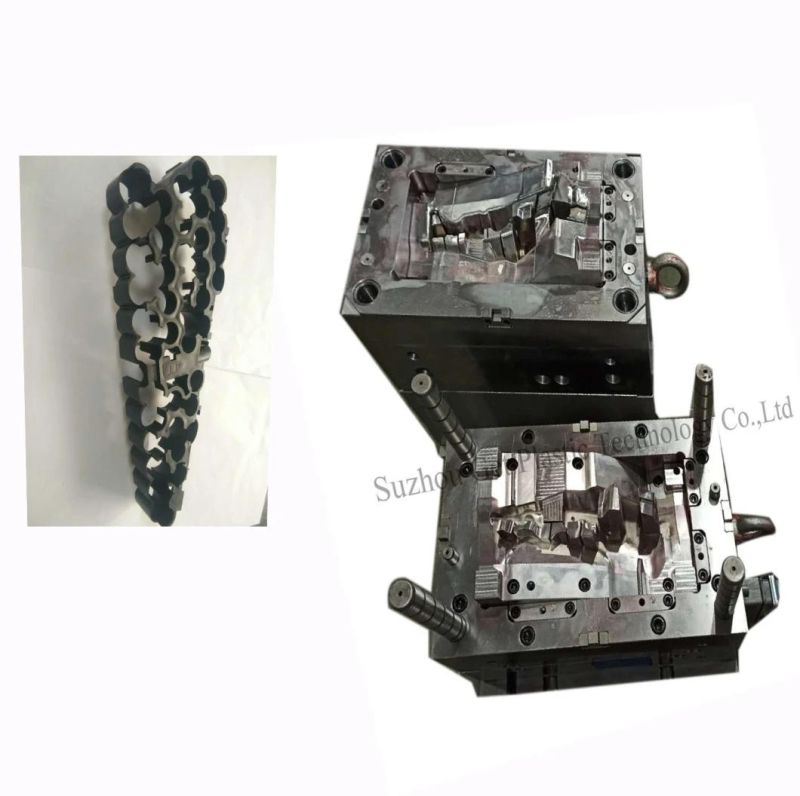 Injection Molded Plastic Products in Factory