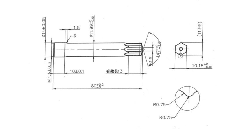 High Precision Wolfram Steel Press Metal Hardware Parts Punch Pins