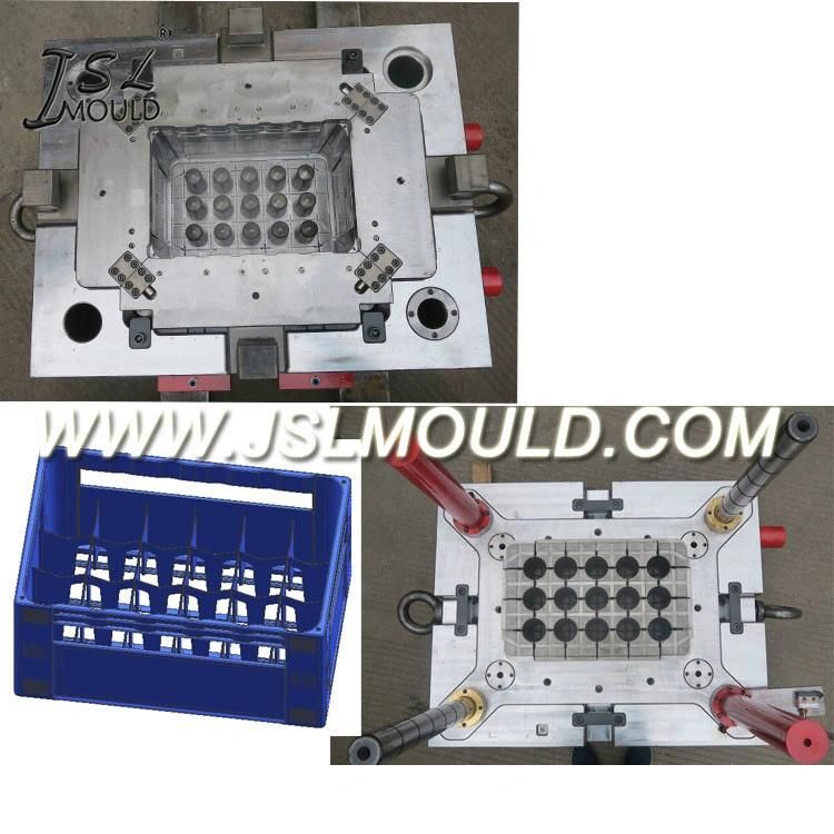 High Precise Injection Plastic Bottle Crate Mould