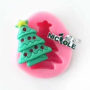 C0092 Christmas Tree Silicone Mold for Soap and Chocolate Making