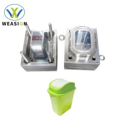 OEM New Design Injection Plastic Waste Garbage Dustbin Can Bin Mould