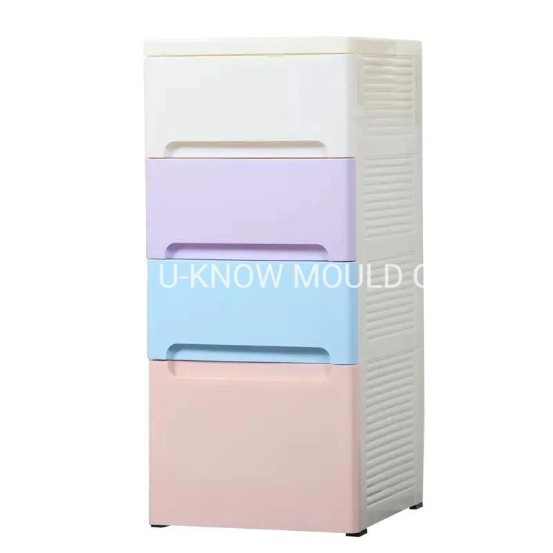 Plastic Injection Mould for Drawer Household Furniture Mold Maker