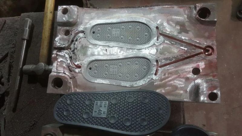 Factory Custom EVA Outsole Mould EVA Slipper Aluminum Mould