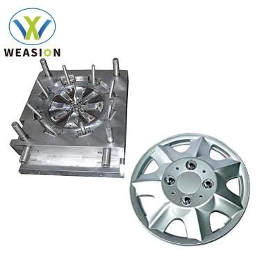 Round Auto Wheel Cover Plastic Mould