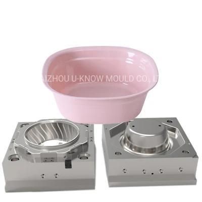 Thick Plastic Bathroom Basin Mold Cloth Wash Basin Injection Mould