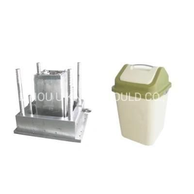 Household Garbage Injection Mould with Cover Trash Bin Mold