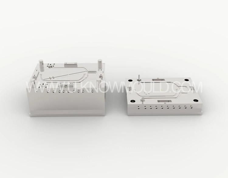 Plastic Injection Mould for Shopping Basket Mold with Wheel