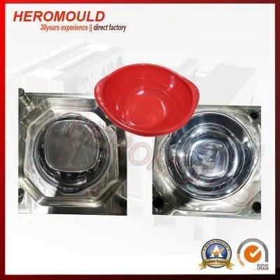2PC Set Plastic Household Wash Basin Injection Mold From Heromould