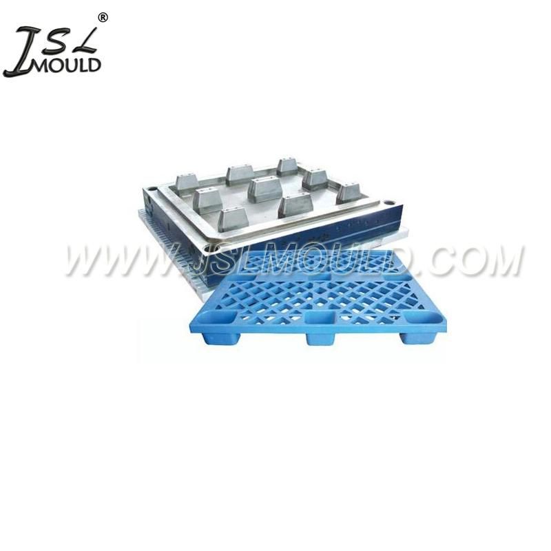 High Quality Injection Solid Deck Stacking Plastic Pallet Mould