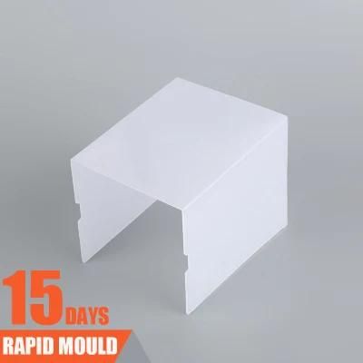 China Factory Plastic Injection Molding Mold LED Lighting Cover Housing Mould