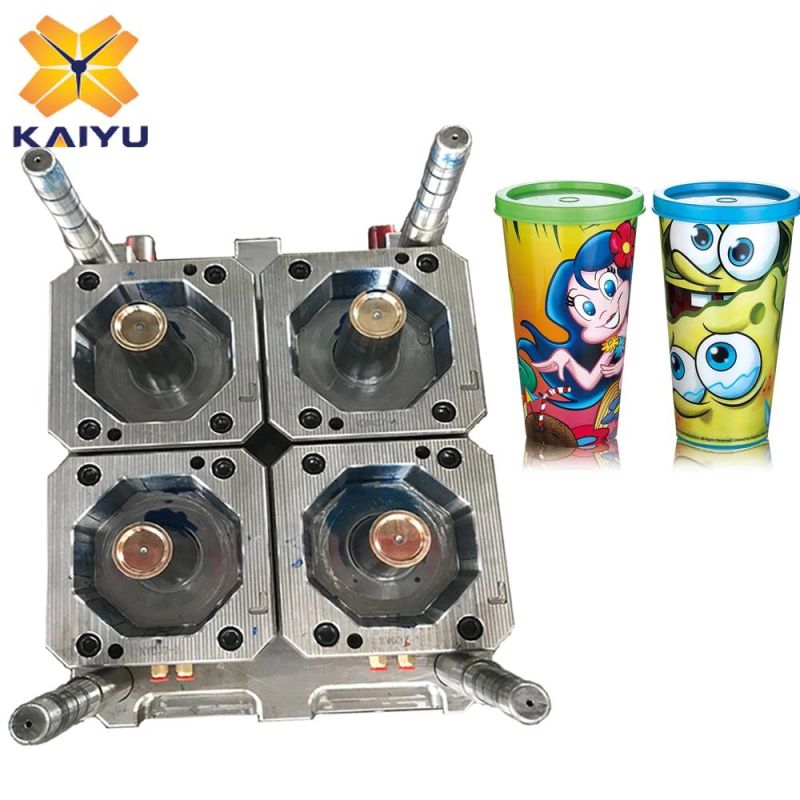 Iml Mold label Automatic Printing and Dyeing Injection Mould for Cup