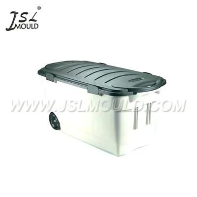 Injection Mould for Plastic Storage Bin