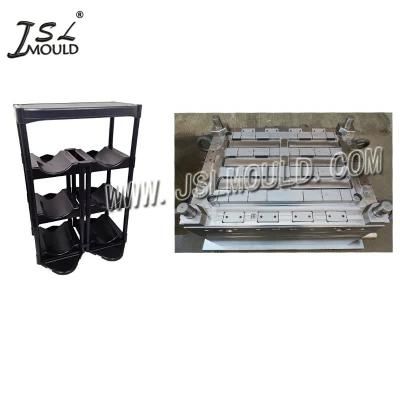 High Quality Plastic Bottle Buddy Storage Shelf Mould